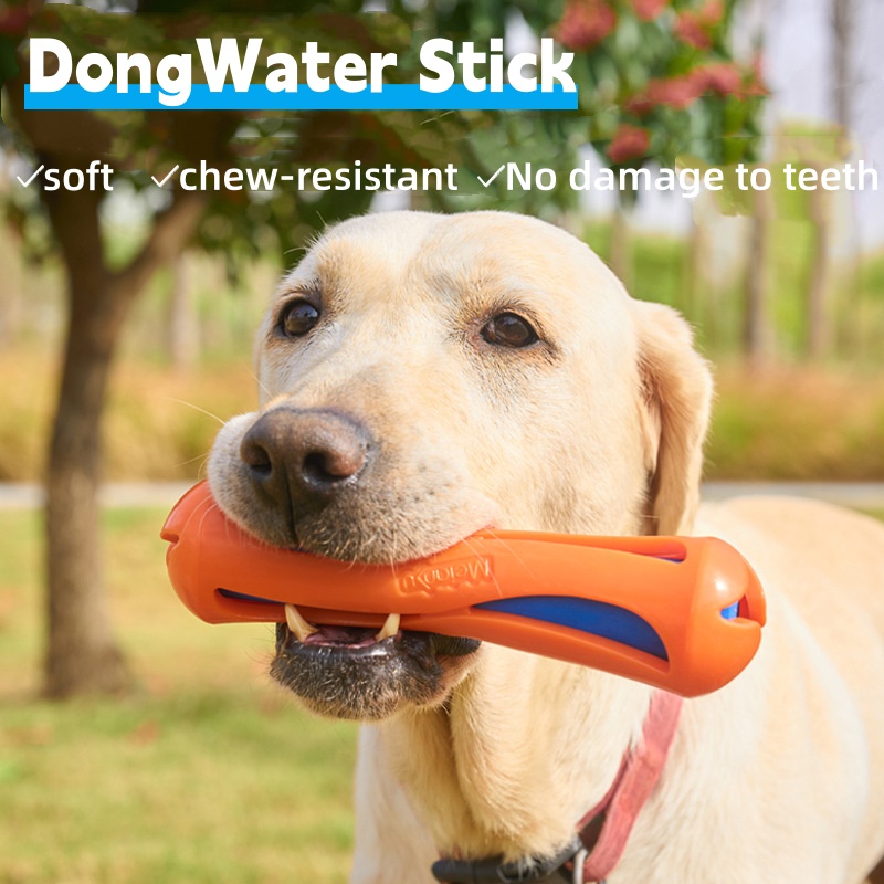 Indestructible Dog Chew Toy - Jouet à mâcher flottant indestructible pour