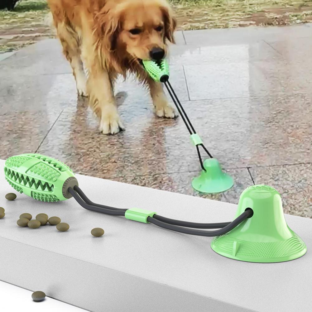 Suction Cup Dog Tug Toy - Jouets à mâcher pour chiens, pour