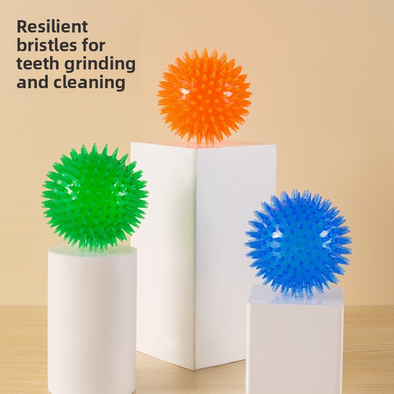 Indestructible Dog Chew Toy - Balle pour chien en TPR hautement