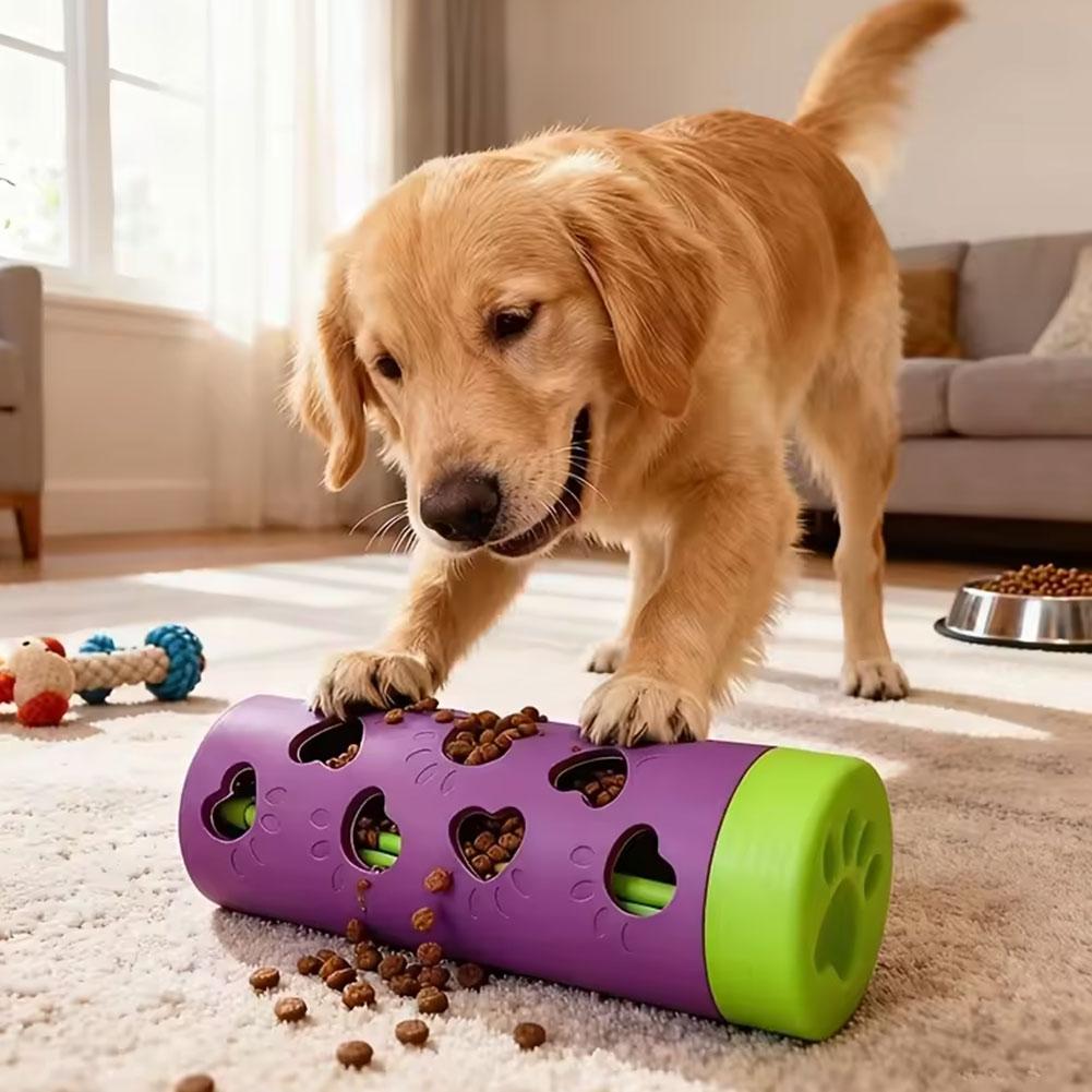 Dog Puzzle Feeder Toy - Distributeur interactif de friandises détachable pour
