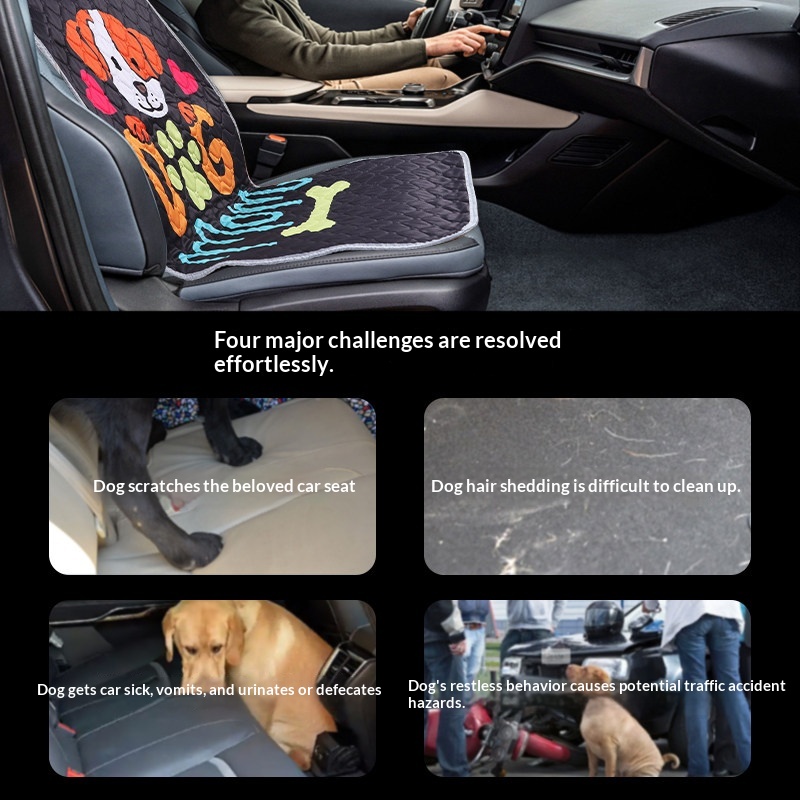 Coussin de siège de voiture po - Pet Beds avis et prix