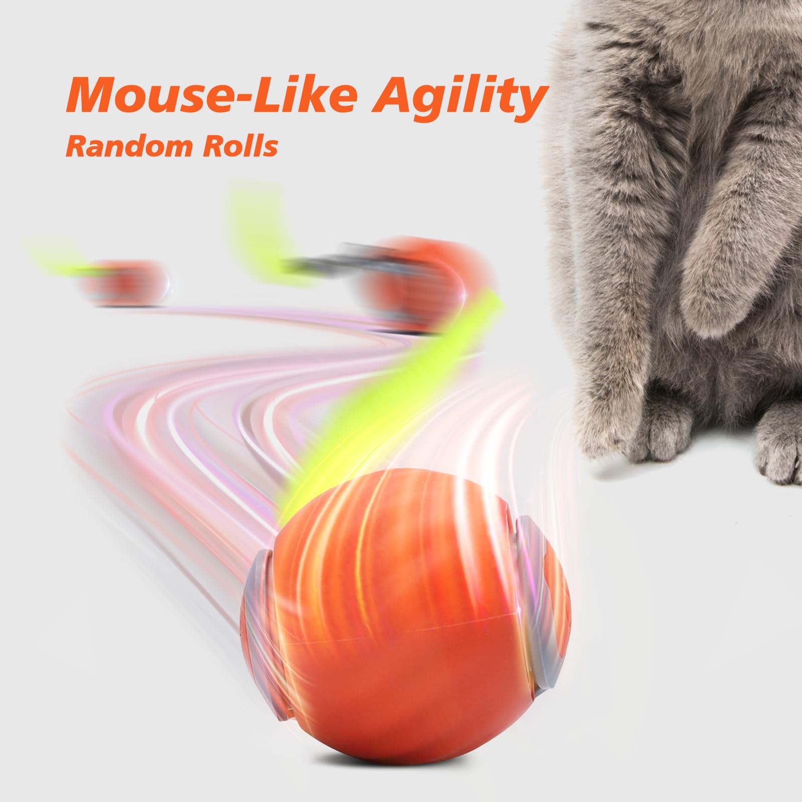Jouets interactifs pour chat,  - Automatic Moving Dog Ball avis et prix