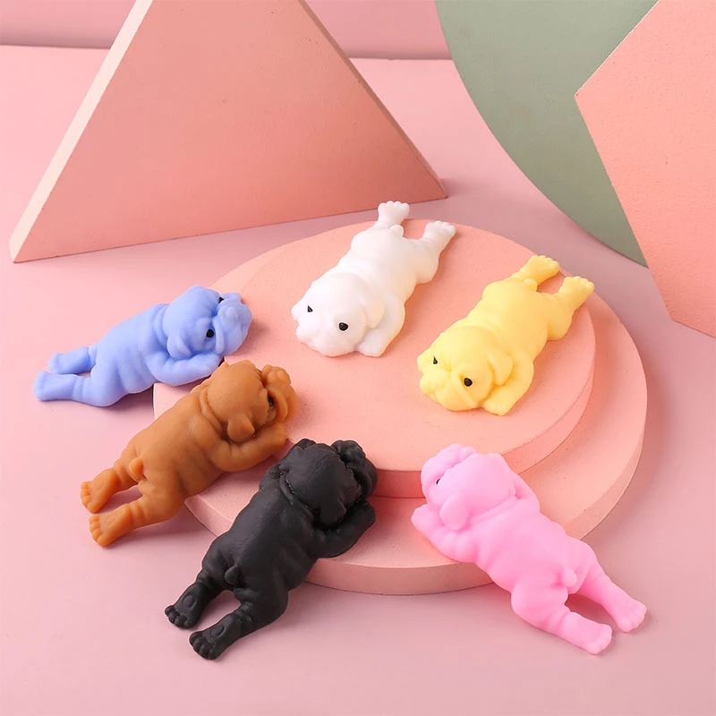 Squishy chiens Anime Fidget jo - Interactive Squeaky Plush Dog Toy avis et prix