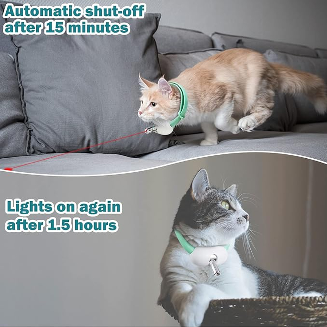 Collier pointeur laser pour ch - Laser Pointer Cat Toy Automatic avis et prix