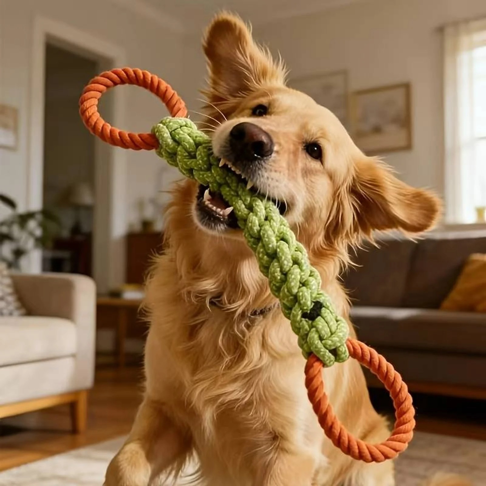 Jouet en corde durable pour ch - Indestructible Dog Chew Toy avis et prix