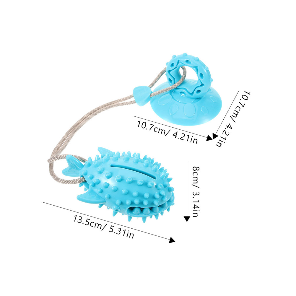 2 pièces, jouet interactif pou - Suction Cup Dog Tug Toy avis et prix