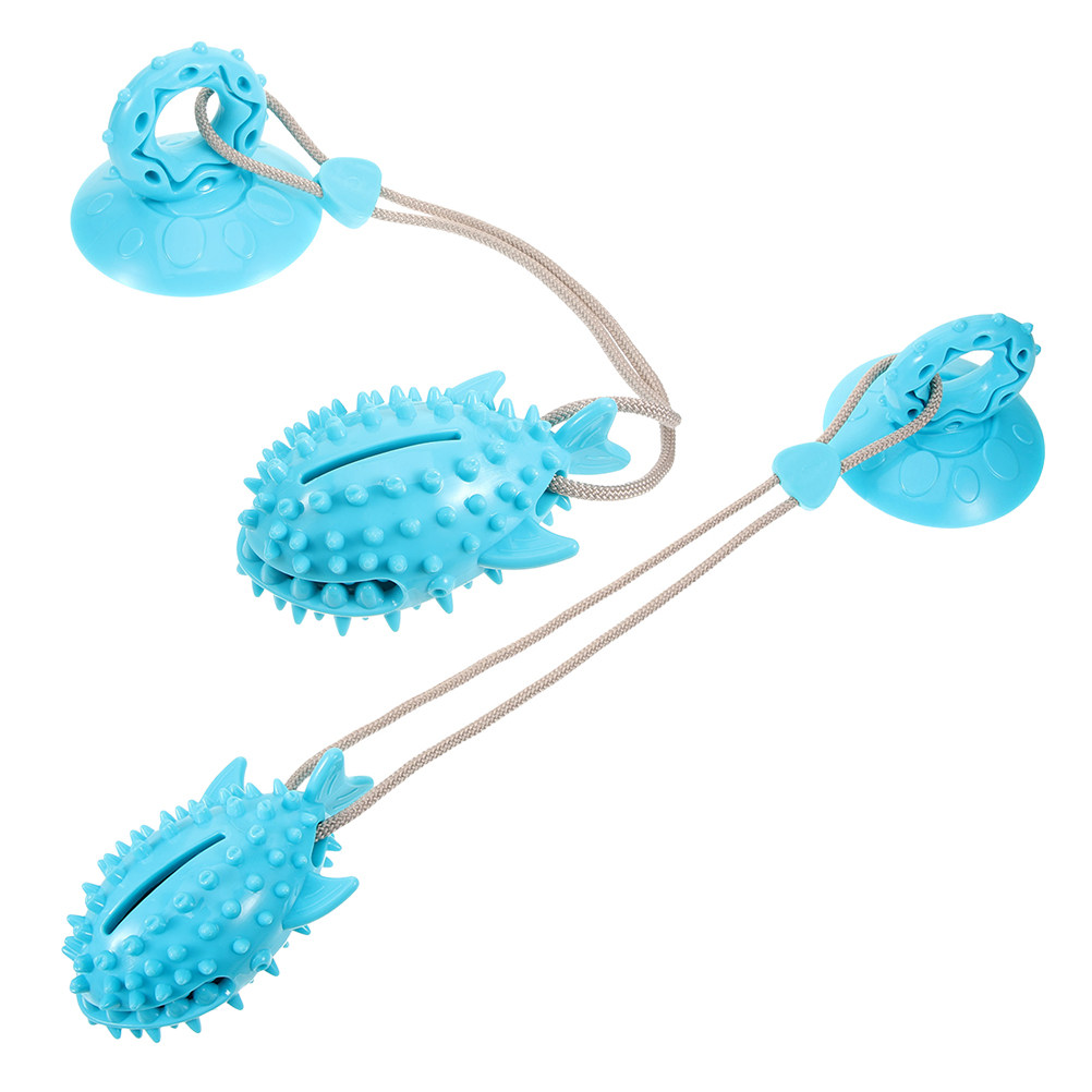 2 pièces, jouet interactif pou - Suction Cup Dog Tug Toy avis et prix