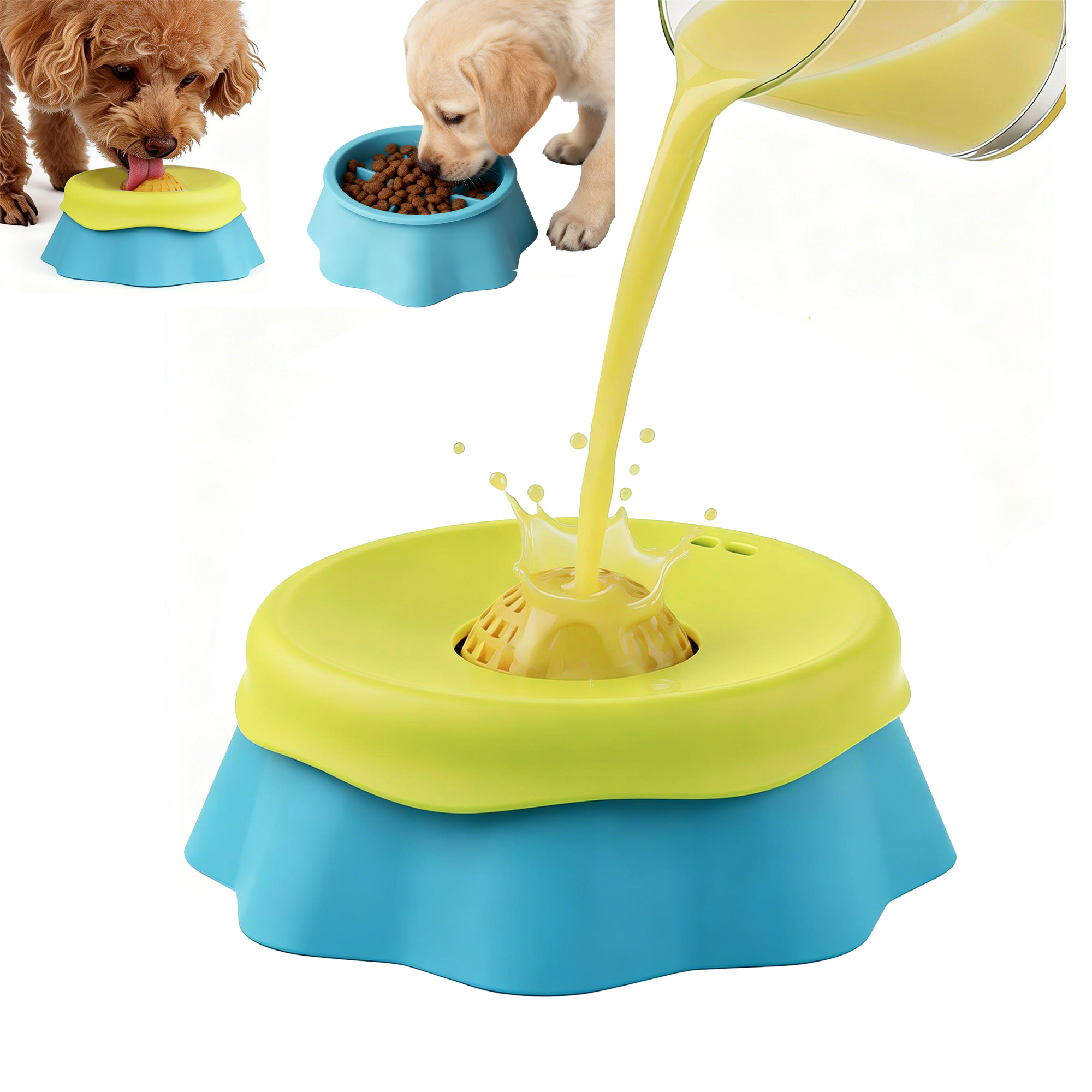 Gamelle à lécher pour chien, d - Dog Puzzle Feeder Toy avis et prix